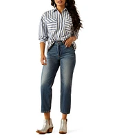 Ariat Jazmin Ultra High Rise Tomboy Relaxed Straight Leg Jeans