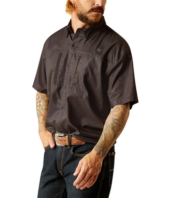 Ariat VentTEK Classic Fit Printed Short Sleeve Woven Shirt