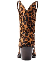 Ariat Women's Bandida Leopard Print Faux Fur Western Boots