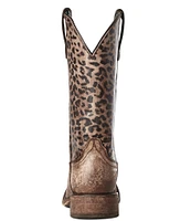 Ariat Women's Circuit Savanna Leopard Print Western Mid Boots