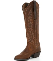 Ariat Women's Heritage R Toe Tall Stretchfit Leather Western Boots