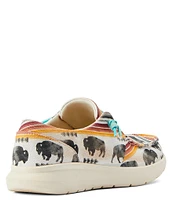 Ariat Women's Hilo Buffalo Print Fabric Slip-On Sneakers