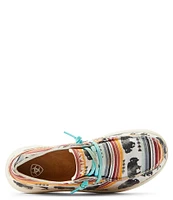 Ariat Women's Hilo Buffalo Print Fabric Slip-On Sneakers