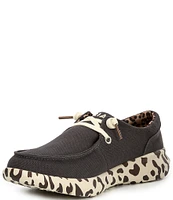 Ariat Women's Hilo Canvas Cheetah Print Slip-Ons