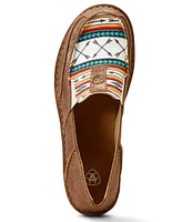 Ariat Women's Leather and Print Cruiser Slip-Ons