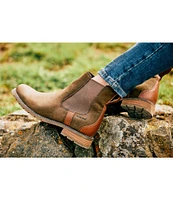 Ariat Women's Wexford Waterproof Leather Lug Sole Chelsea Booties