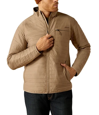 Ariat Wylie Long Sleeve Tonal Color Block Lightweight Knit Jacket