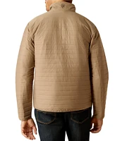 Ariat Wylie Long Sleeve Tonal Color Block Lightweight Knit Jacket