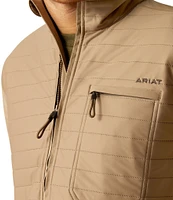 Ariat Wylie Long Sleeve Tonal Color Block Lightweight Knit Jacket