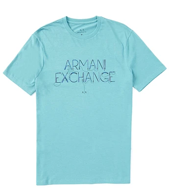 Armani Exchange Abstract Logo Short Sleeve T-Shirt