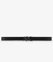 Armani Exchange AX Buckle 1.2#double; Reversible Leather Belt