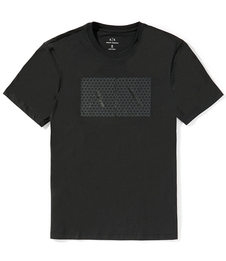 Armani Exchange Slim Fit Box Logo Short Sleeve T-Shirt