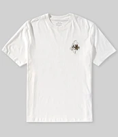 Armani Exchange Chest Palm Logo Short Sleeve T-Shirt