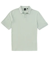 Armani Exchange Solid Short Sleeve Polo Shirt