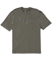 Armani Exchange Cursive Chest Logo Short Sleeve T-Shirt