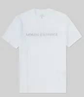 Armani Exchange Embellished Logo Short Sleeve T-Shirt
