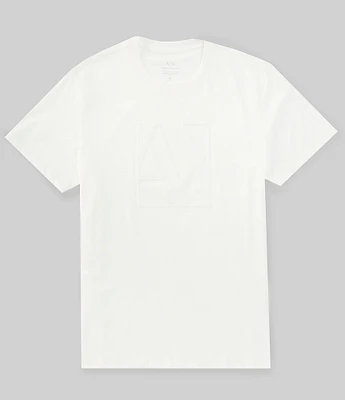 Armani Exchange Embossed 3D Logo Short Sleeve T-Shirt