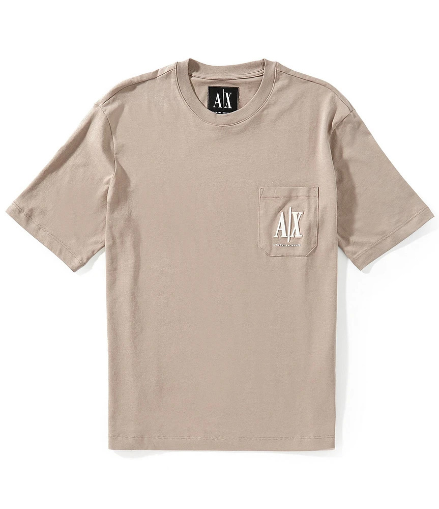 Armani Exchange Icon Pocket Logo Short Sleeve T-Shirt