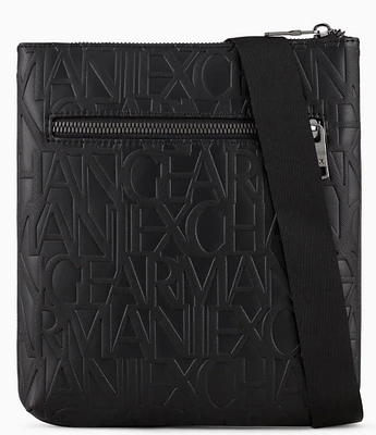 Armani Exchange Jim Embossed Crossbody Bag