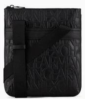 Armani Exchange Jim Embossed Crossbody Bag