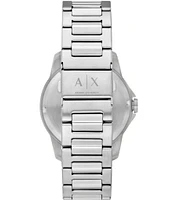 Armani Exchange Men's Three-Hand Analog Stainless Steel Watch