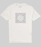 Armani Exchange Paisley Box Short Sleeve T-Shirt