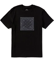 Armani Exchange Paisley Box Short Sleeve T-Shirt