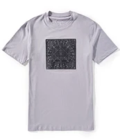 Armani Exchange Paisley Box Short Sleeve T-Shirt