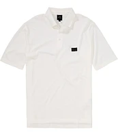 Armani Exchange PU Box Chest Logo Short Sleeve Polo Shirt