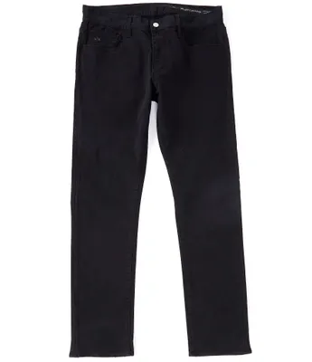 Armani Exchange Slim-Fit Black Stretch Jeans