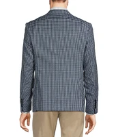 Armani Exchange Modern Fit Box Pattern Sport Coat