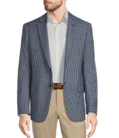 Armani Exchange Modern Fit Box Pattern Sport Coat