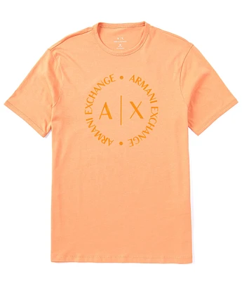 Armani Exchange Circle Logo Short Sleeve T-Shirt