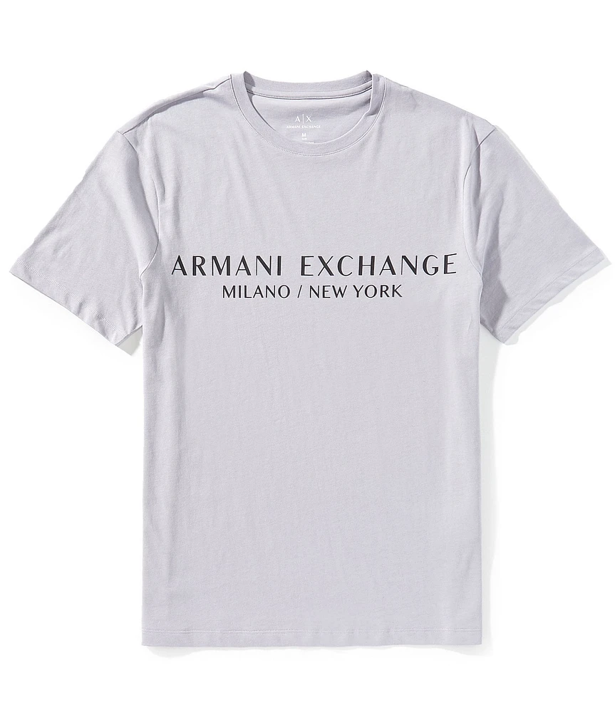 Armani Exchange Slim Fit Milano Logo Short Sleeve T-Shirt