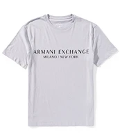 Armani Exchange Slim Fit Milano Logo Short Sleeve T-Shirt