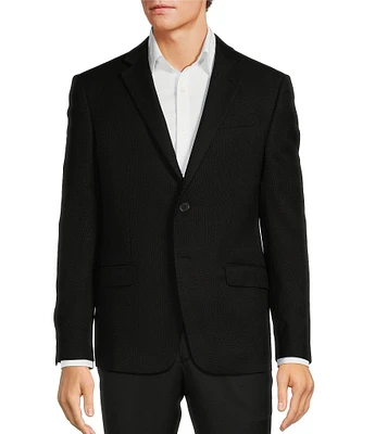 Armani Exchange Modern Fit Solid Pattern Sport Coat