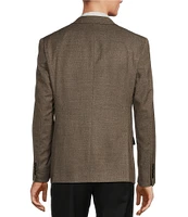 Armani Exchange Modern Fit Textured Solid Pattern Sport Coat