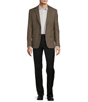 Armani Exchange Modern Fit Textured Solid Pattern Sport Coat