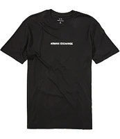 Armani Exchange Small Center Brand Logo Short Sleeve T-Shirt