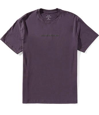 Armani Exchange Small Center Brand Logo Short Sleeve T-Shirt