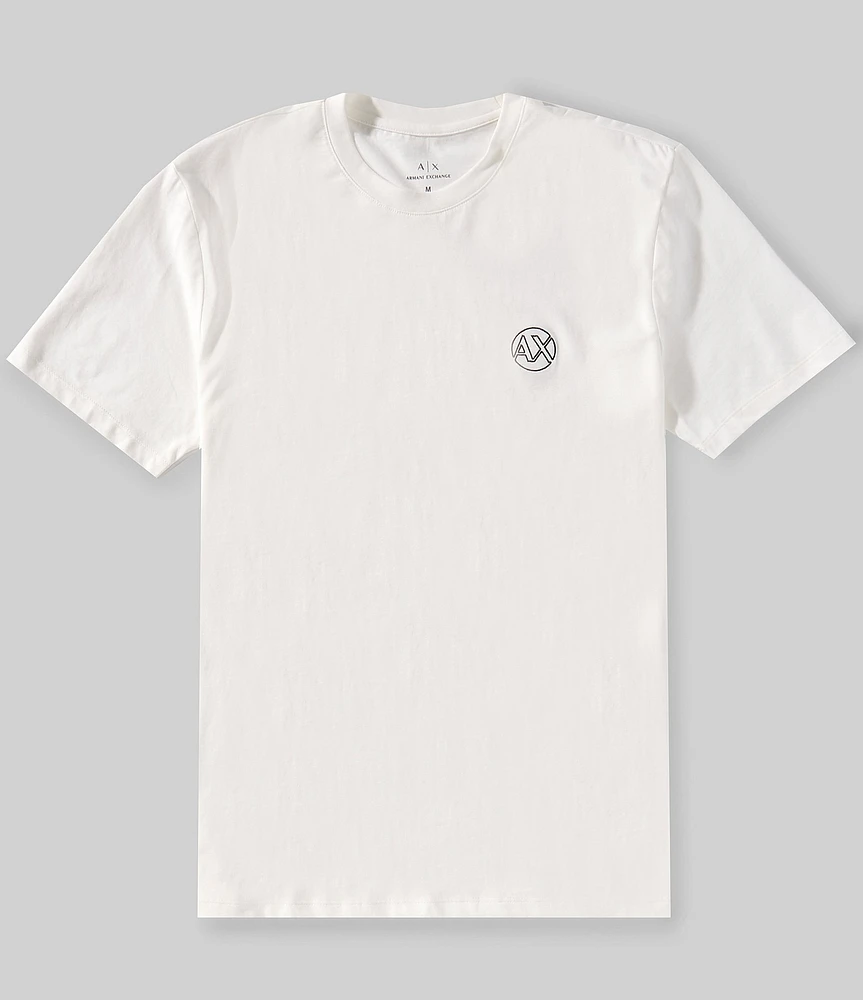 Armani Exchange Small Circle Logo Short Sleeve T-Shirt