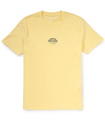 Armani Exchange Small Circular Logo Print Short Sleeve T-Shirt