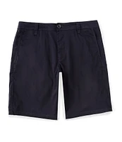 Armani Exchange Solid Twill 8#double; Inseam Stretch Shorts