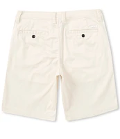 Armani Exchange Solid Twill 8#double; Inseam Stretch Shorts