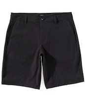 Armani Exchange Stretch Twill 8#double; Inseam Shorts