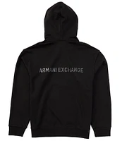 Armani Exchange Tonal Logo Fleece Hoodie