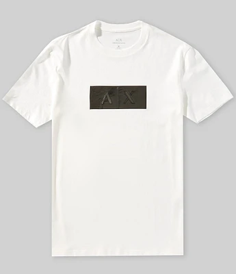 Armani Exchange Vinyl Box Logo Short Sleeve T-Shirt