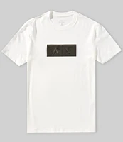 Armani Exchange Vinyl Box Logo Short Sleeve T-Shirt