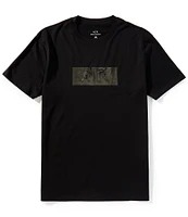 Armani Exchange Vinyl Box Logo Short Sleeve T-Shirt