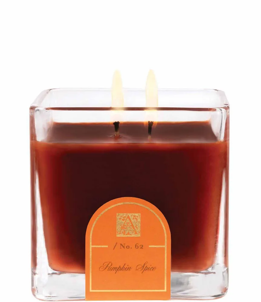 Aromatique Pumpkin Spice Cube Glass Candle